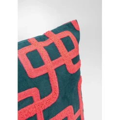 KARE Design Coussin Chain fuchsia 45x45cm><noscript><img width=