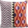 KARE Design Coussin Colour Block Circles 45x45cm> Accessoires