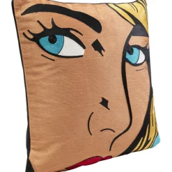 KARE Design Coussin Comic Lady 50x50cm> Accessoires