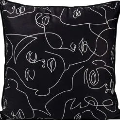 KARE Design Coussin Faces 45x45cm> Accessoires