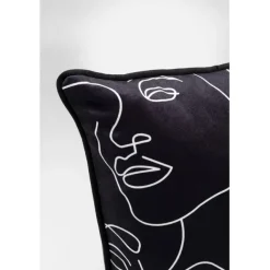 KARE Design Coussin Faces 45x45cm><noscript><img width=