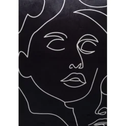 KARE Design Coussin Faces 45x45cm><noscript><img width=