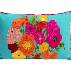 KARE Design Coussin Fiorista Blue 60x40cm> Accessoires