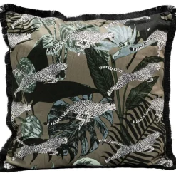 KARE Design Coussin Jungle Leafs 45x45cm> Accessoires