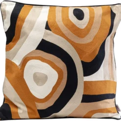 KARE Design Coussin Kalamata Circle 50x50cm> Accessoires