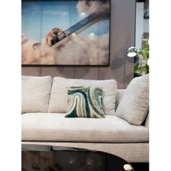 KARE Design Coussin Lava gris 45x45cm><noscript><img width=