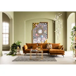 KARE Design Coussin Lava marron 45x45cm> Accessoires