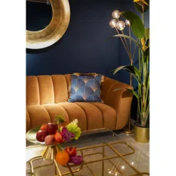 KARE Design Coussin Leaves Fringe 45x45cm> Accessoires