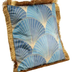 KARE Design Coussin Leaves Fringe 45x45cm><noscript><img width=