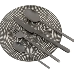 KARE Design Couverts Gloria noir (16-pcs)><noscript><img width=