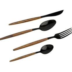 KARE Design Couverts Paris noir mat (16-pcs.)> Accessoires