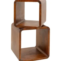 KARE Design Cubes carrés Authentico (set de 2)> Meubles
