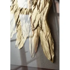 KARE Design Décoration murale Wings doré White 120x120cm><noscript><img width=