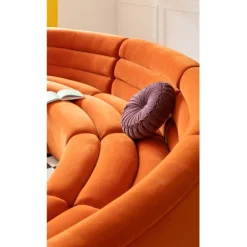 KARE Design Elément d assise Wave orange><noscript><img width=