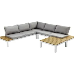 KARE Design Ensemble de sièges Holiday blanc (4-pcs)><noscript><img width=