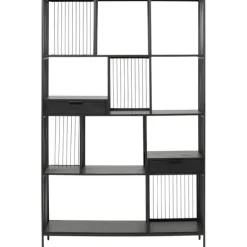 KARE Design Etagère Bologna noir 125x200cm> Meubles