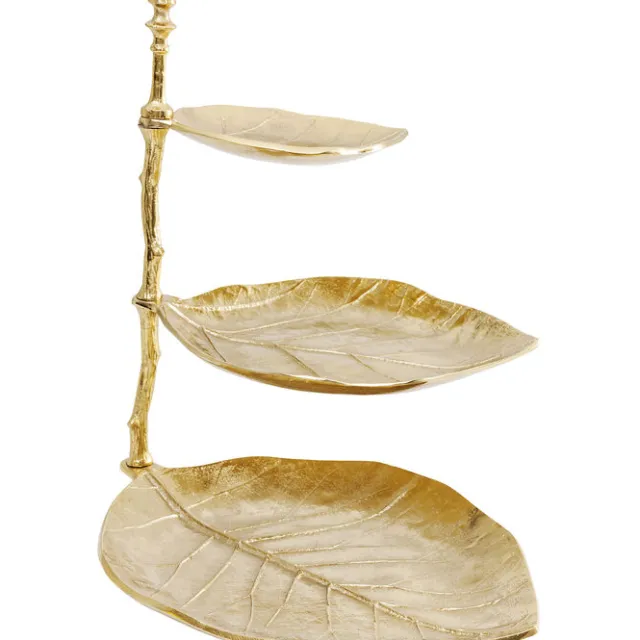 KARE Design Etagère décorative Leaf or 45cm> Accessoires