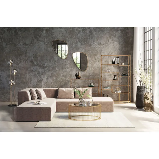 KARE Design Etagère Loft doré 115x195cm> Meubles