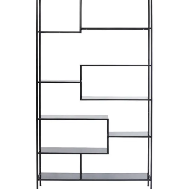 KARE Design Etagère Loft noir 115x195cm> Meubles