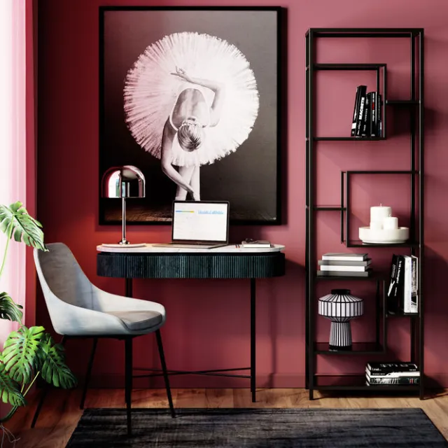 KARE Design Etagère Loft noir 60x195cm> Meubles