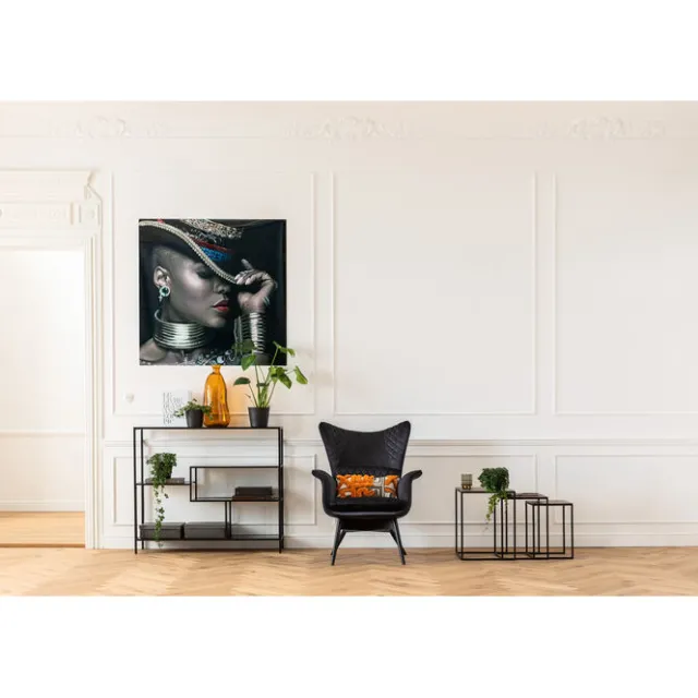KARE Design Etagère Loft noir 115x100cm> Meubles