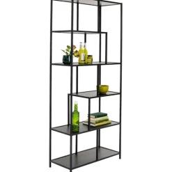 KARE Design Etagère Loftie noir 77x185cm><noscript><img width=