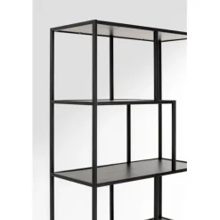 KARE Design Etagère Loftie noir 77x185cm><noscript><img width=