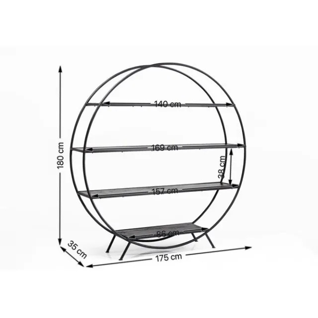 KARE Design Etagére Mason rond> Meubles