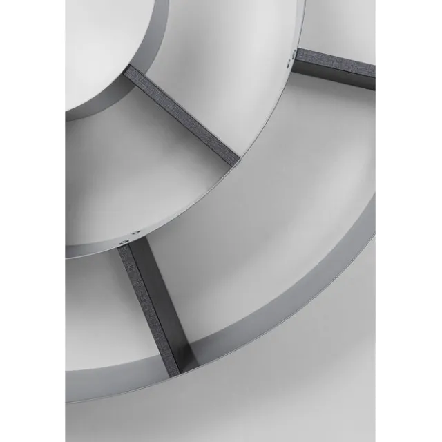 KARE Design Etagère murale Snail argenté-gris> Meubles
