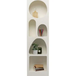 KARE Design Etagère Paco blanc 48x180cm> Meubles