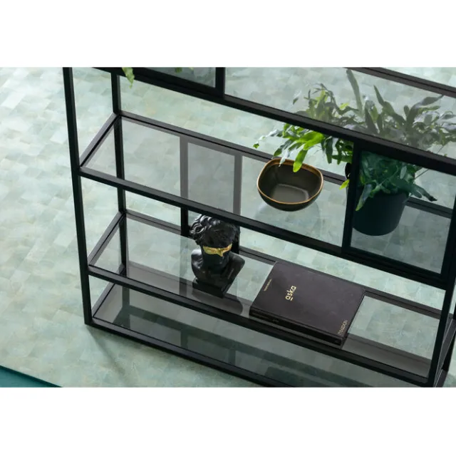 KARE Design Etagère Skyler smoke 115x195cm> Meubles