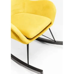KARE Design Fauteuil à bascule Oslo jaune><noscript><img width=