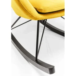 KARE Design Fauteuil à bascule Oslo jaune><noscript><img width=