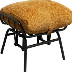 KARE Design Fauteuil + tabouret Vienna Swing jaune><noscript><img width=