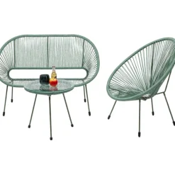 KARE Design Fauteuil Acapulco Mono vert><noscript><img width=