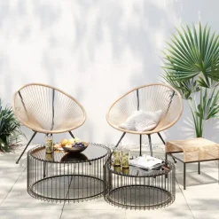 KARE Design Fauteuil Acapulco nature><noscript><img width=