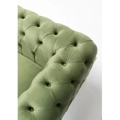 KARE Design Fauteuil Bellissima velours vert 120cm><noscript><img width=