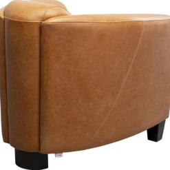 KARE Design Fauteuil Cigar Lounge cuir  marron clair><noscript><img width=