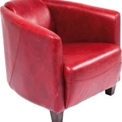 KARE Design Fauteuil Cigar Lounge rouge><noscript><img width=