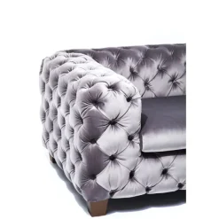 KARE Design Fauteuil Desire gris argenté><noscript><img width=