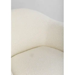 KARE Design Fauteuil Dreamy bouclé crème><noscript><img width=