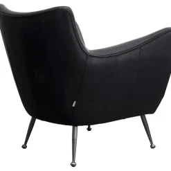 KARE Design Fauteuil Goldfinger noir><noscript><img width=