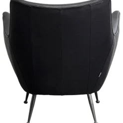 KARE Design Fauteuil Goldfinger noir><noscript><img width=