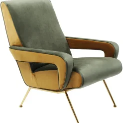 KARE Design Fauteuil Luna haut dossier vert><noscript><img width=