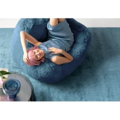 KARE Design Fauteuil Mika bleu> Meubles