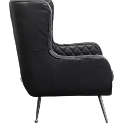 KARE Design Fauteuil Nonna noir><noscript><img width=