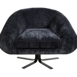 KARE Design Fauteuil pivotant Ciao Midnight> Meubles