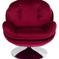 KARE Design Fauteuil pivotant Cosy berry> Meubles