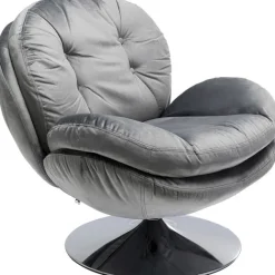 KARE Design Fauteuil pivotant Cosy gris><noscript><img width=