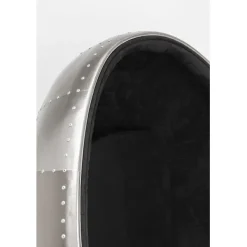 KARE Design Fauteuil pivotant Eye Ball Graphite><noscript><img width=